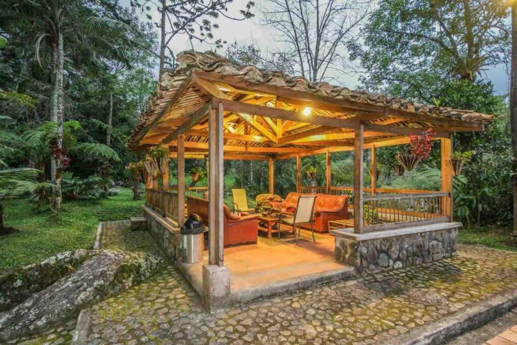Finca Punta De Piedra Salento, Quindio Exterior foto
