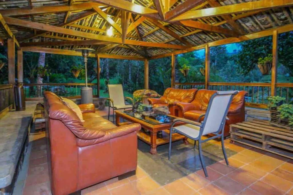 Finca Punta De Piedra Salento, Quindio Exterior foto